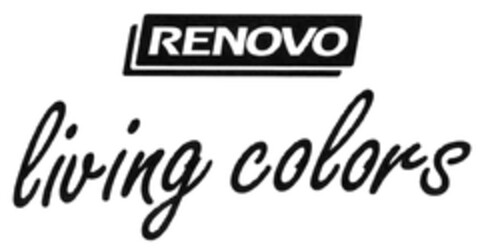 RENOVO living colors Logo (DPMA, 17.09.2021)