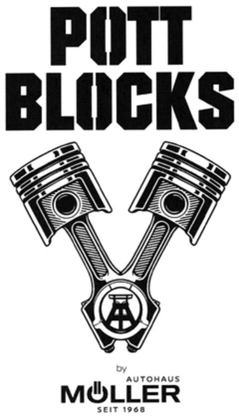 POTT BLOCKS by AUTOHAUS MÖLLER SEIT 1968 Logo (DPMA, 18.05.2022)