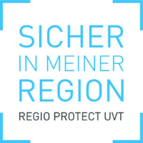 SICHER IN MEINER REGION REGIO PROTECT UVT Logo (DPMA, 09.10.2023)