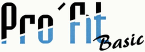 Pro'Fit Basic Logo (DPMA, 12/10/2002)