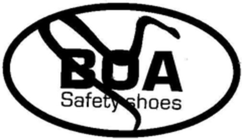 BOA Safetyshoes Logo (DPMA, 04/16/2003)