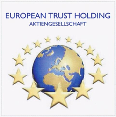 EUROPEAN TRUST HOLDING AKTIENGESELLSCHAFT Logo (DPMA, 26.05.2003)