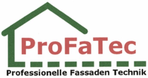 ProFaTec Professionelle Fassaden Technik Logo (DPMA, 23.03.2005)