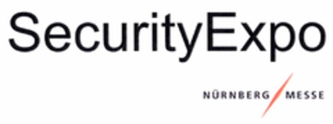 SecurityExpo NÜRNBERG MESSE Logo (DPMA, 23.08.2005)