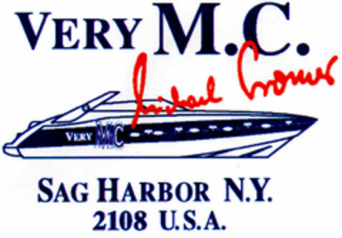 VERY M.C. SAG HARBOR N.Y. Logo (DPMA, 10.08.1995)