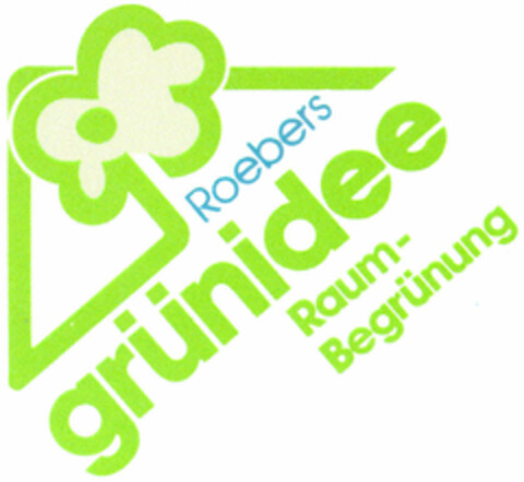 Roebers grünidee Logo (DPMA, 26.09.1995)