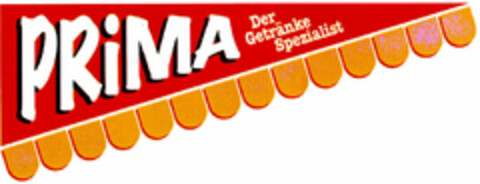 PRIMA Der Getränke Spezialist Logo (DPMA, 01/13/1996)