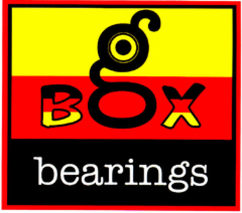 g-Box bearings Logo (DPMA, 06.02.1996)