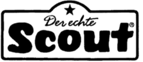 Der echte Scout Logo (DPMA, 11/11/1996)
