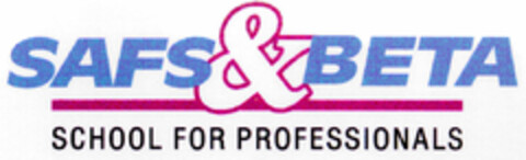 SAFS&BETA SCHOOL FOR PROFESSIONALS Logo (DPMA, 04/08/1997)