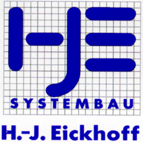 HJE SYSTEMBAU H.-J. Eickhoff Logo (DPMA, 07/23/1997)