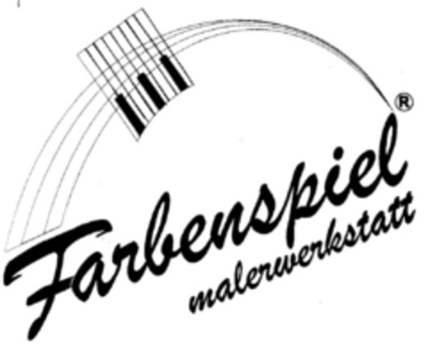 Farbenspiel malerwerkstatt Logo (DPMA, 25.11.1997)