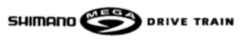 SHIMANO MEGA DRIVE TRAIN Logo (DPMA, 03/03/1998)