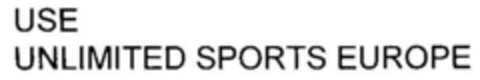 USE UNLIMITED SPORTS EUROPE Logo (DPMA, 11.08.1999)