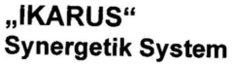 IKARUS Synergetik System Logo (DPMA, 10.12.1999)