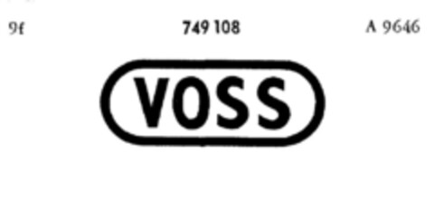 VOSS Logo (DPMA, 17.05.1960)
