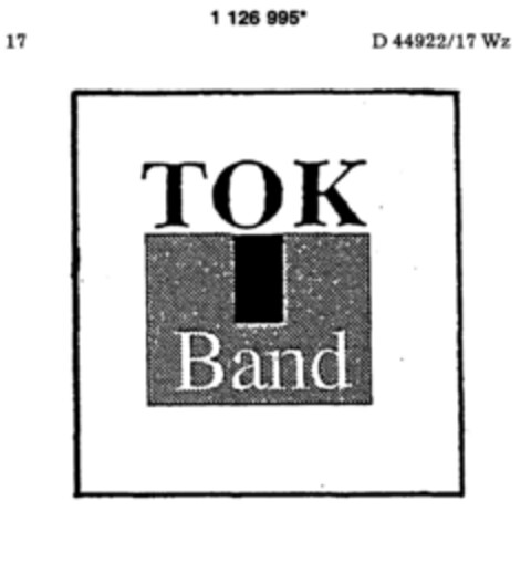 TOK Band Logo (DPMA, 07/14/1988)