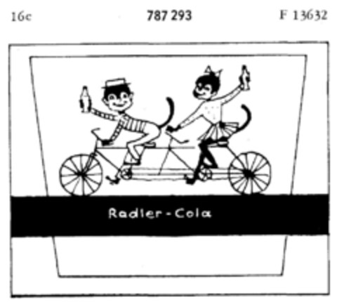 Radler-Cola Logo (DPMA, 18.02.1963)