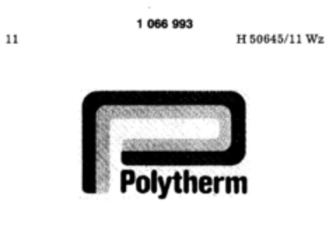 Polytherm Logo (DPMA, 11/10/1982)