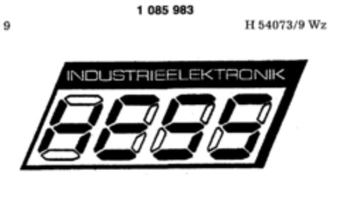 HESS INDUSTRIEELEKTRONIK Logo (DPMA, 21.03.1985)