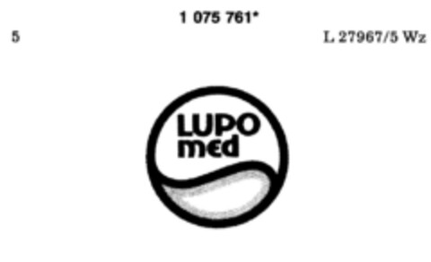 LUPO med Logo (DPMA, 02/21/1985)