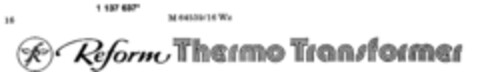 Reform Thermo Transformer Logo (DPMA, 16.02.1989)