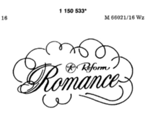 Reform Romance Logo (DPMA, 23.10.1989)