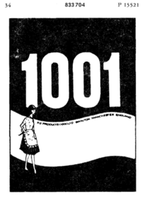 1001 Logo (DPMA, 05.04.1966)