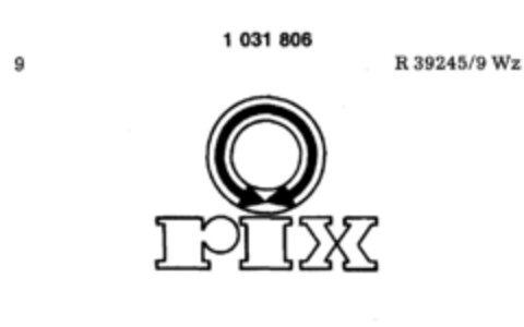 rix Logo (DPMA, 12.09.1981)