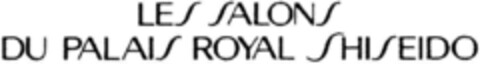 LES SALONS DU PALAIS ROYAL SHISEIDO Logo (DPMA, 06.12.1993)