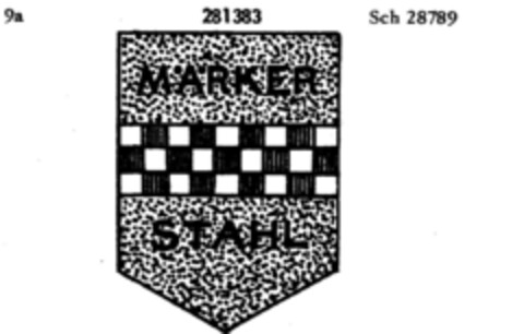 MÄRKER STAHL Logo (DPMA, 12/05/1921)