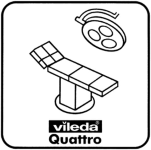 Vileda Quattro Logo (DPMA, 03.07.1992)