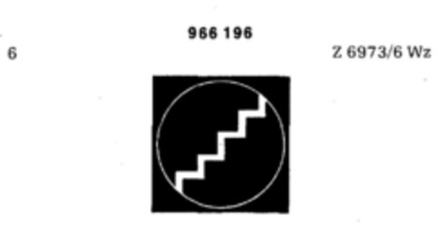 966196 Logo (DPMA, 20.08.1976)