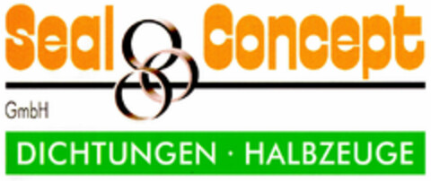 Seal Concept GmbH DICHTUNGEN·HALBZEUGE Logo (DPMA, 08/14/2000)