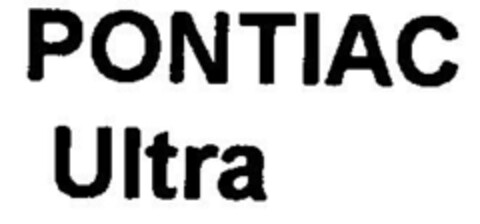 PONTIAC Ultra Logo (DPMA, 07.12.2000)