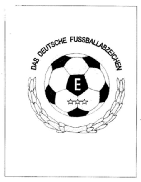 DAS DEUTSCHE FUSSBALLABZEICHEN Logo (DPMA, 25.05.2001)