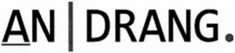 AN DRANG. Logo (DPMA, 28.05.2009)