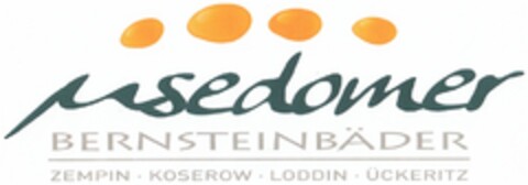 usedomer BERNSTEINBÄDER ZEMPIN · KOSEROW · LODDIN · ÜCKERITZ Logo (DPMA, 12.05.2012)