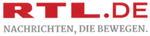 RTL.DE NACHRICHTEN, DIE BEWEGEN. Logo (DPMA, 02/26/2019)