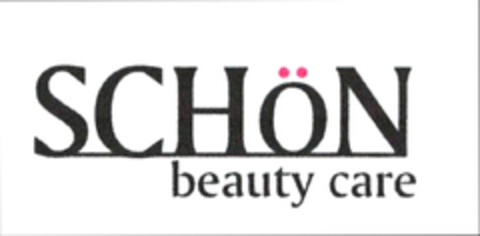 SCHÖN beauty care Logo (DPMA, 22.05.2019)