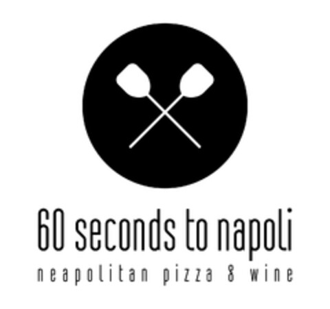 60 seconds to napoli neapolitan pizza & wine Logo (DPMA, 23.01.2019)