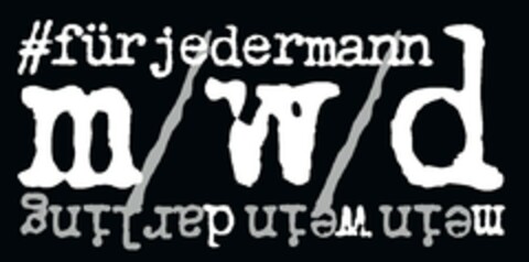 #fürjedermann m/w/d mein wein darling Logo (DPMA, 14.10.2020)