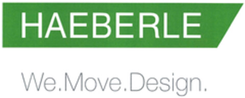 HAEBERLE We.Move.Design. Logo (DPMA, 11/08/2022)