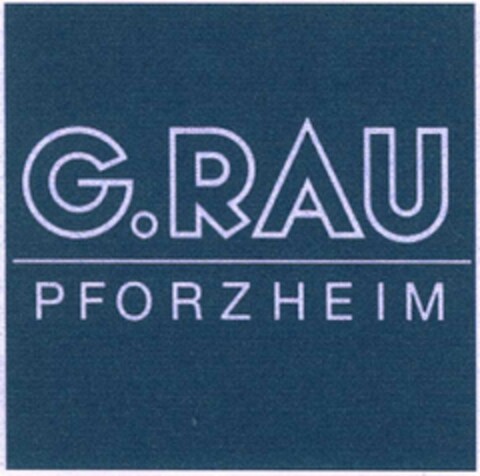 G.RAU PFORZHEIM Logo (DPMA, 11/14/2002)