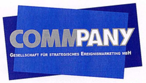 COMMPANY GESELLSCHAFT FÜR STRATEGISCHES EREIGNISMARKETING MBH Logo (DPMA, 05/05/2003)