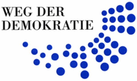 WEG DER DEMOKRATIE Logo (DPMA, 19.08.2003)