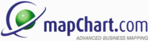 mapChart.com ADVANCED BUSINESS MAPPING Logo (DPMA, 04/27/2004)