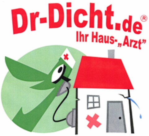 Dr-Dicht.de Ihr Haus-"Arzt" Logo (DPMA, 08/20/2004)