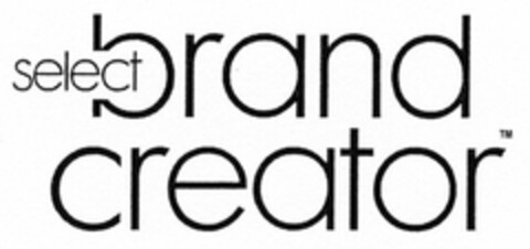 select brand creator Logo (DPMA, 10.08.2005)