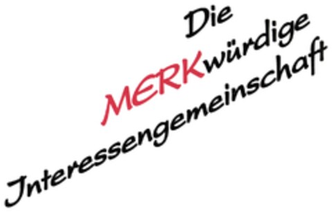 Die MERKwürdige Interessengemeinschaft Logo (DPMA, 05.09.2007)